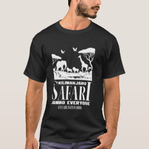 Camiseta Kilimanjaro Safari Jambo Todos Tanzania Vacaciones