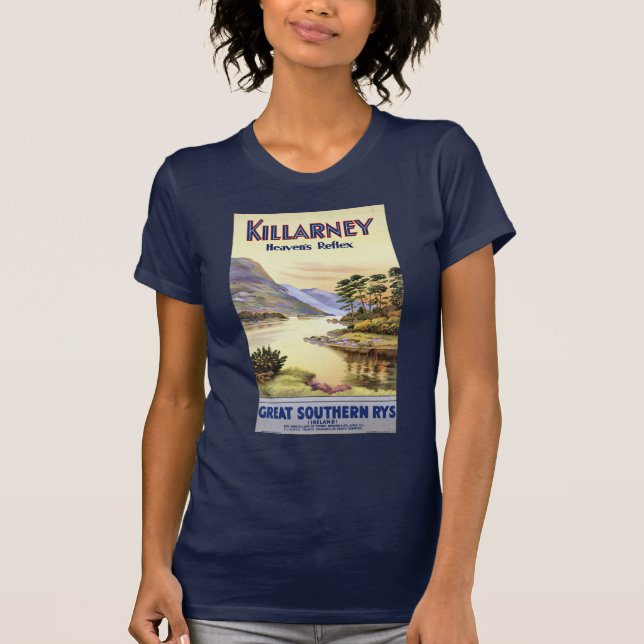 Camiseta Killarney, el reflejo del cielo (Anverso)
