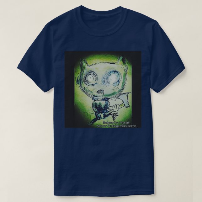 Camiseta Killer Kitty (Diseño del anverso)