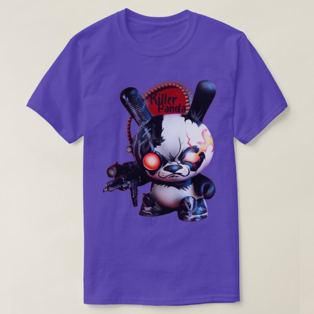 Camiseta Killer Panda AR (Diseño del anverso)