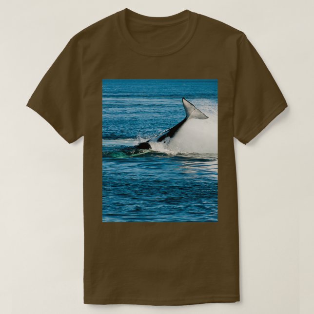 Camiseta Killer whale orca jumping 20 (Diseño del anverso)