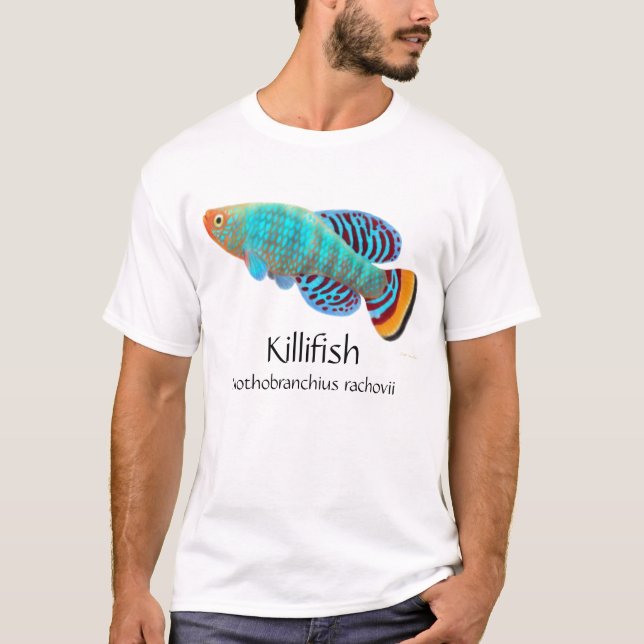 Camiseta Killifish de Nothobranchius Rachovii (Anverso)