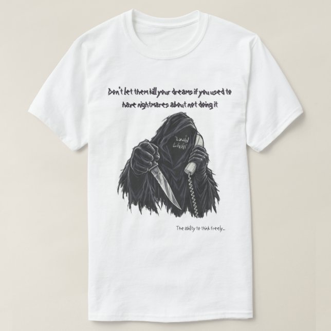 Camiseta Killing Dream (Diseño del anverso)
