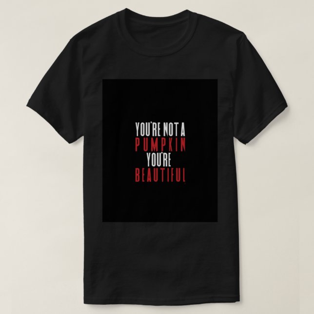 Camiseta Killing Eve - You_re Not A Pumpkin  Graphic  (Diseño del anverso)