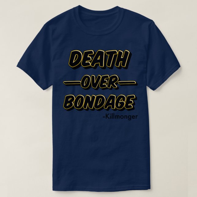 Camiseta Killmonger TShirt (Diseño del anverso)