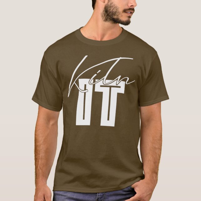 Camiseta Kiln It Pottery Wheby Hobby Premium (Anverso)