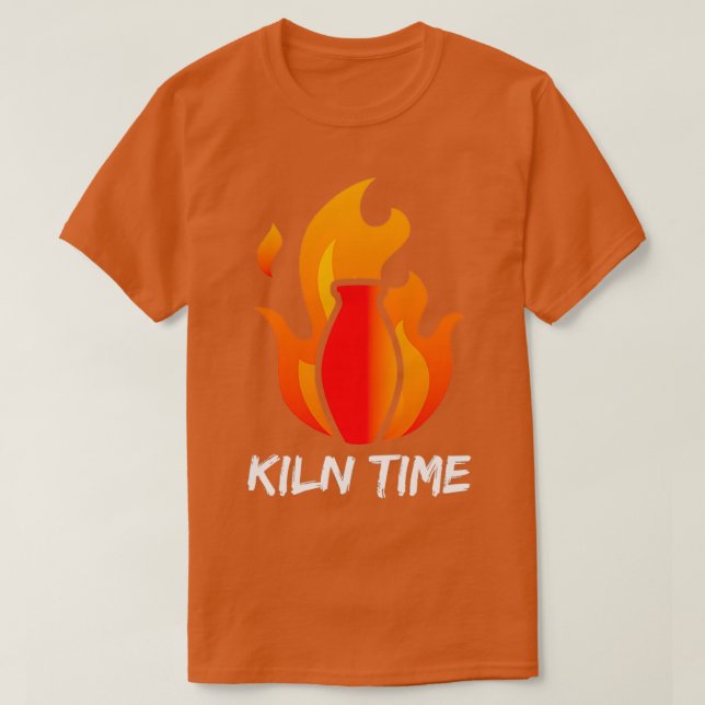 Camiseta Kiln Time Pottery Potter Handcraft Pot Molding Gif (Diseño del anverso)