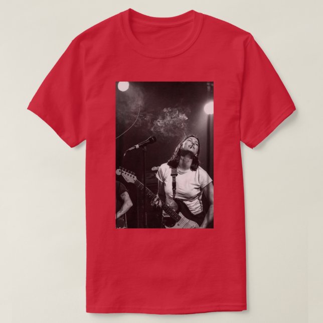 Camiseta Kim Deal tocando la guitarra (Diseño del anverso)
