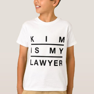 Camiseta Kim Es Mi Abogado - Reforma De La Prisión De Justi