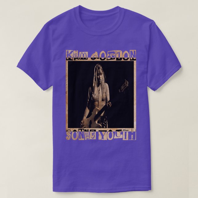 Camiseta kim gordon vintage (Diseño del anverso)