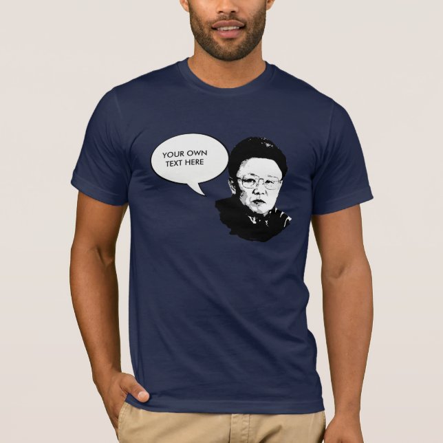 Camiseta Kim Jong Il (Anverso)