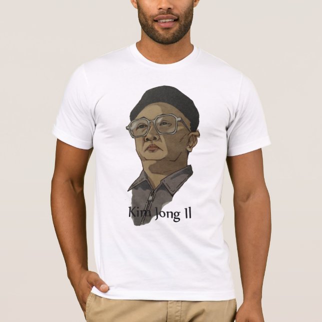 Camiseta Kim Jong Il (Anverso)