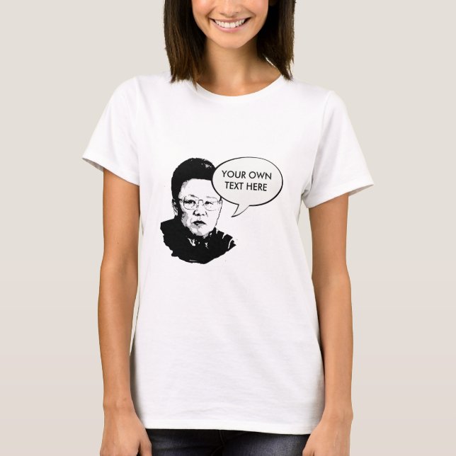 Camiseta Kim Jong Il (Anverso)