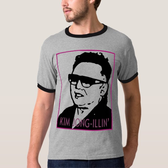 Camiseta Kim Jong-Illin (Anverso)