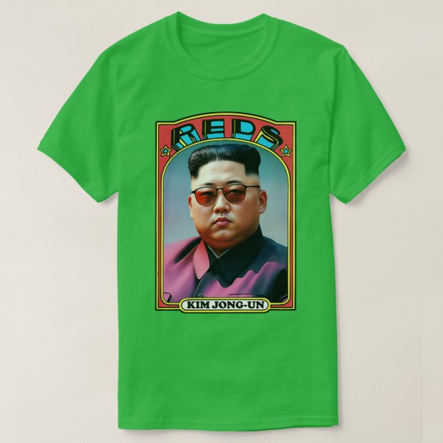 Camiseta Kim JongUn Retro Comercio Comunista d (Diseño del anverso)