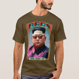 Camiseta Kim JongUn Retro Comercio Comunista d