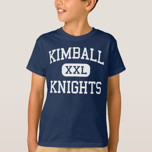 Camiseta Kimball - caballeros - alto - roble real Michigan (Anverso)