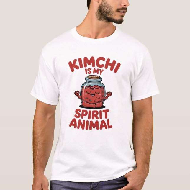 Camiseta Kimchi Es Mi Animal Espiritual (Anverso)