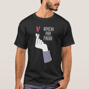 Camiseta Kimchi Por Favor Kimchi Coreano