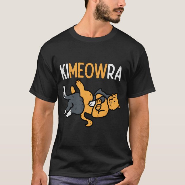 Camiseta Kimeowra Cats Mial Bjj Mma (Anverso)