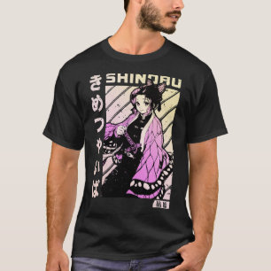 Camiseta Kimetsu no Yaiba, Shinobu kocho v1 T-Shirt