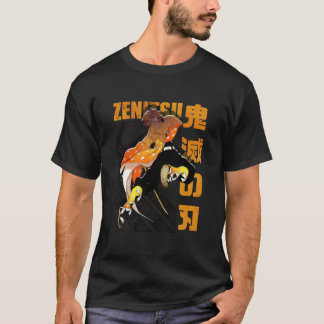 Camiseta Kimetsu no Yaiba - Zenitsu Agatsuma