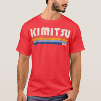 Camiseta Kimitsu estilo retro vintage de los años 70, Japón