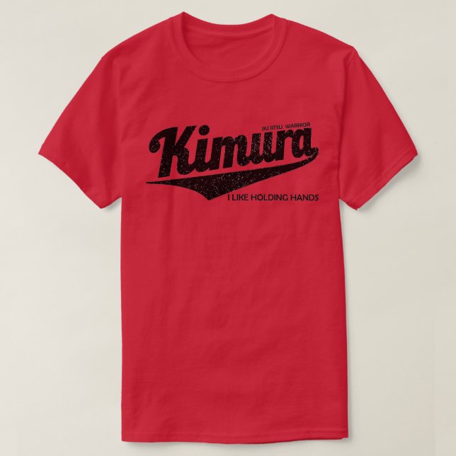 Camiseta KIMURA Me Gusta Tener Las Manos (Diseño del anverso)
