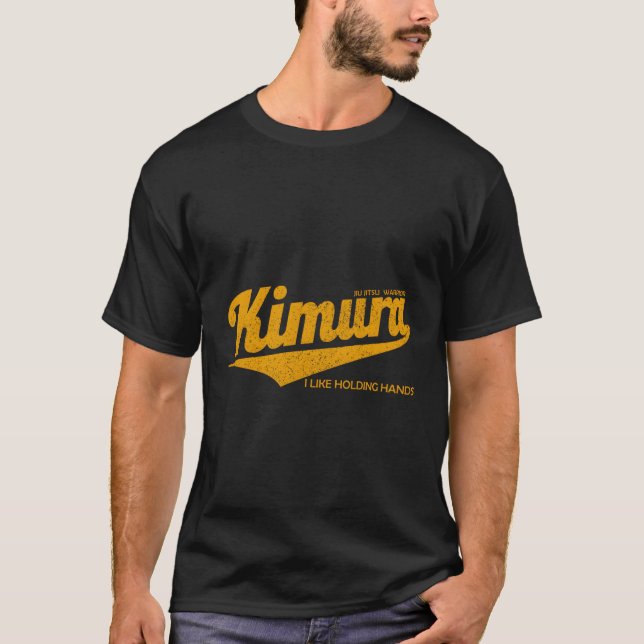 Camiseta Kimura Me Gusta Tener Las Manos Bjj Brasileño Jiu- (Anverso)