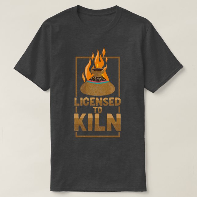 Camiseta Kin de alfarería (Diseño del anverso)