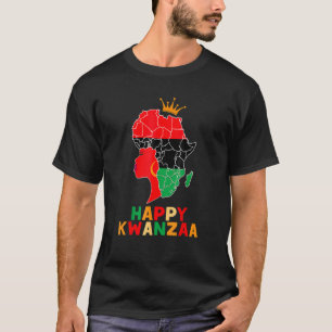 Camiseta Kinara Seven Principios Africanos Kwanzaa A