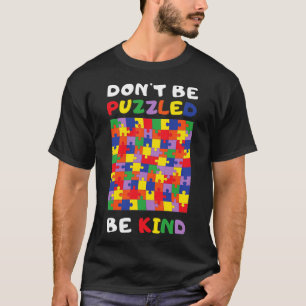 Camiseta Kind Autistic Puzzle Autism Awareness 2022 Asl Mom