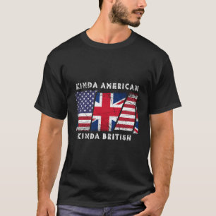 Camiseta Kinda American Kinda British - Doble ciudadanía