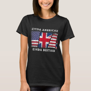 Camiseta Kinda American Kinda British - Doble ciudadanía