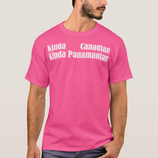 Camiseta kinda canadá kinda panamanian mix