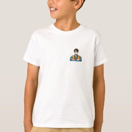Camiseta Kinder Basic T-Shirt mit Manga-Sicherheitsfachmann