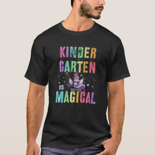 Camiseta Kinder Cool Es Mágico Soy Maestra Unicornio K