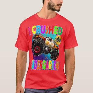 Camiseta Kinder Graduation Gifts I Crushed Kindergarten