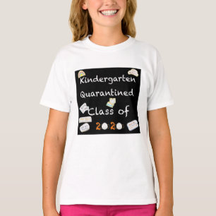 Camiseta Kindergarten Cuarentena Clase 2020 Tee