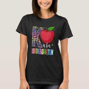 Camiseta Kindergarten Cute Leopard K Es Para Kindergarten T