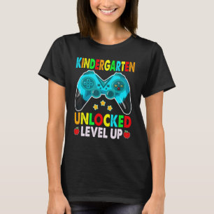 Camiseta Kindergarten Desbloqueado Nivel Arriba Con Control