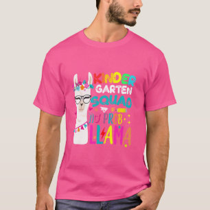 Camiseta KIndergarten Escuadrón No Profesor Prob-Llama Prim