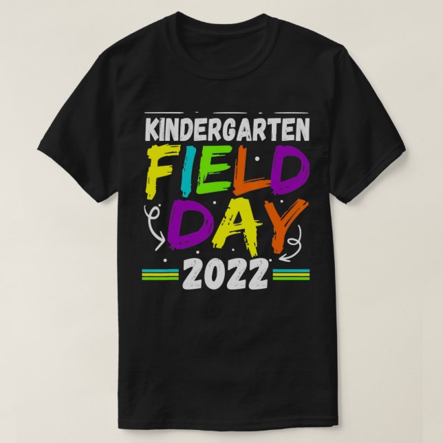 Camiseta Kindergarten Field Day 2022  (Diseño del anverso)