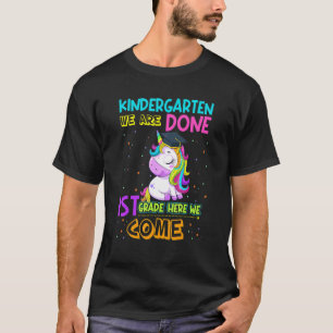 Camiseta Kindergarten Graduation Magical Unicorn  
