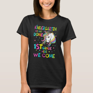Camiseta Kindergarten Graduation Magical Unicorn Boys Girls