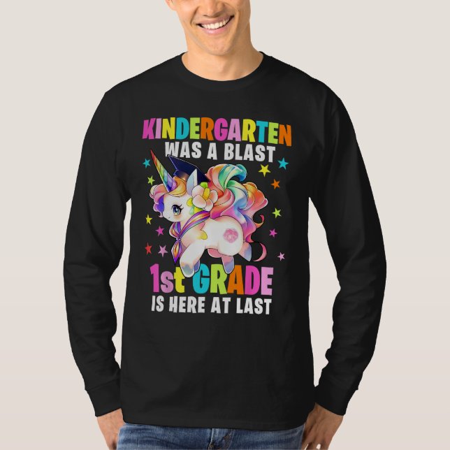 Camiseta Kindergarten Graduation Unicorn Kindergarten Gradu (Anverso)