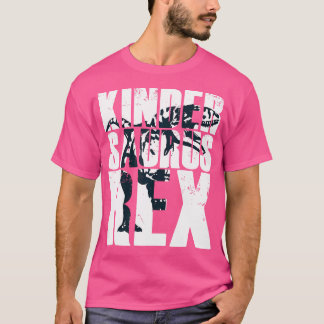 Camiseta Kindergarten Kindersaurus Rex Tyrannosaurus Dinosa