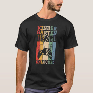 Camiseta Kindergarten Level Unlocked VideoGame BacktoSchool