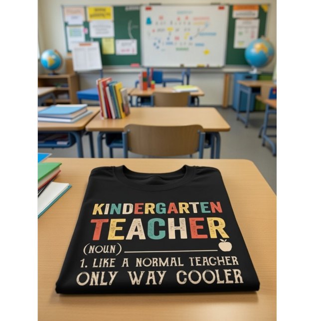 Camiseta Kindergarten Teacher Definition - Funny (Subido por el creador)