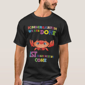 Camiseta Kindergen Se Hace Cangrejo De Primer Grado